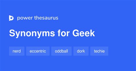 super geek synonyms.